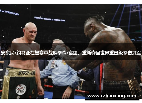 安东尼·约书亚在复赛中战胜泰森·富里，重新夺回世界重量级拳击冠军